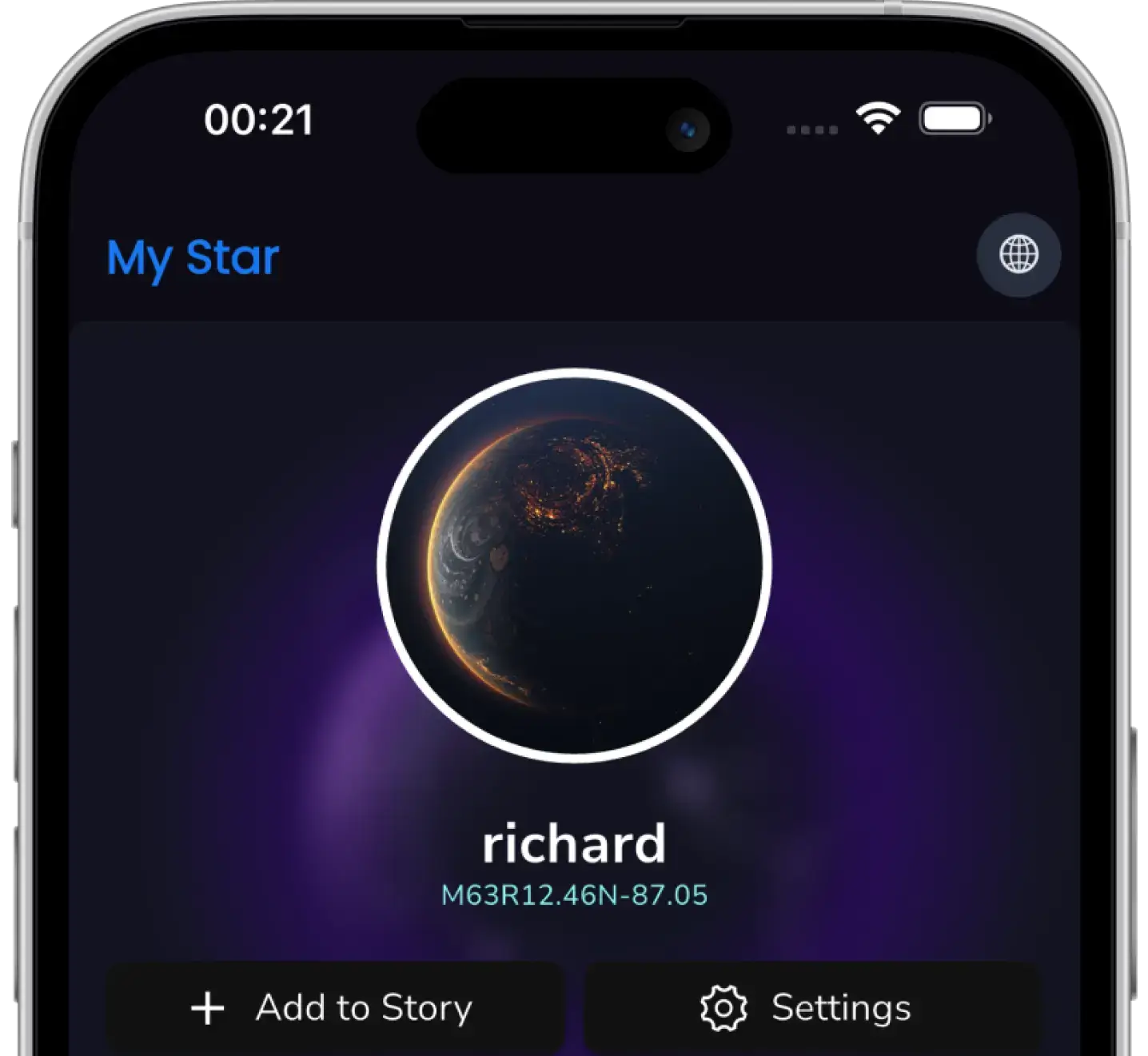 app mockup